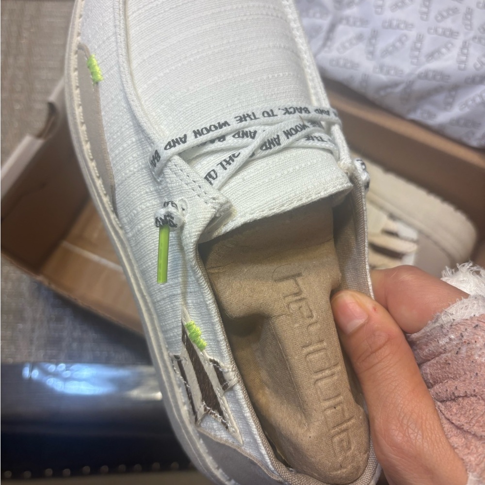 Hey Dude  women White Casual Shoes